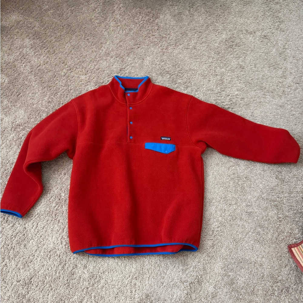 Patagonia Men's Red Fleece Sweater